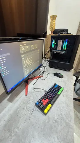 Pc black setup included