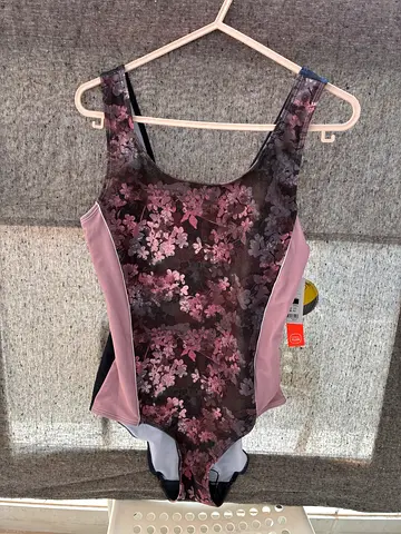 Floral one-piece womens swimsuit - might fit small to semi medium new with tags