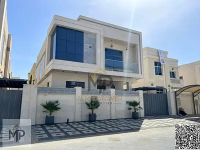 Luxury villa for sale in Al Zahia, elegant design, featuring 5 spacious bedrooms and extremely luxu