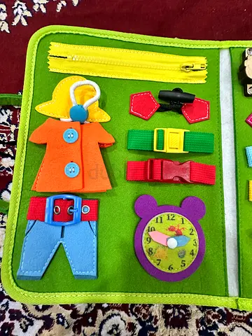 Lacing FingerGrip Montessori Busy book Motorskills