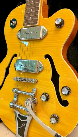 Epiphone Hollow Body Electric Guitar - Natural Finish (Used)