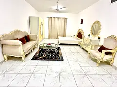 FULL FURNISHED VERY VERY BIG HALL ROOM IN AL NAHDA SHARJAH.