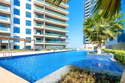0% Commission I 1BR W/ Partial Sea View | Balcony
