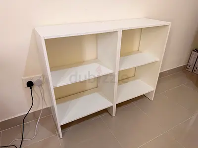 IKEA BAGGEBO Bookcases – Matching Pair (White) – Good Condition