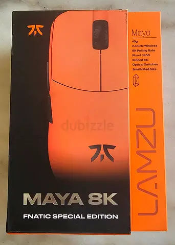 FnaticGear Lamzu MAYA 8K mouse - FNATIC SPECIAL EDITION