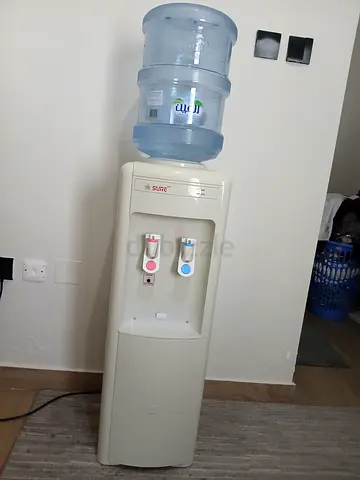 Standing Water Dispenser with Bottle - Good Working Condition