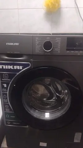 Used Nikai Front Load Washing Machine - Good Working Condition (1.5 Year of Usage)