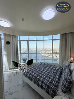 Three-bedroom apartment with a living room for sale in Al OASIS Towers