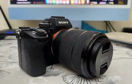 Sony A7III mirrorless camera with 28-70
