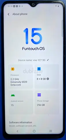 Vivo Y27 5G