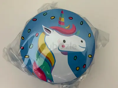 Unicorn Blue Confetti Design Trinket Tin BRAND NEW