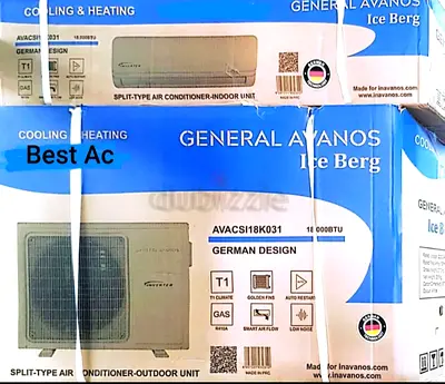 General Avanos Ice Berg Split-Type Air Conditioner 12000k BTU (New in Box)