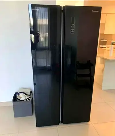 Panasonic side by side fridge freezer same like new condition perfect working
