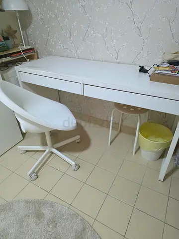 ✨ IKEA MICKE Desk  Swivel Chair Set ✨