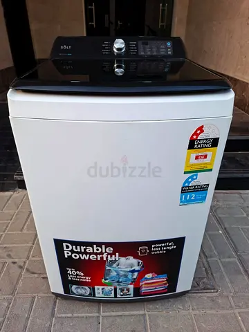 This working good, 9kg SOLT, FULLY AUTOMATIC WASHING MACHINE