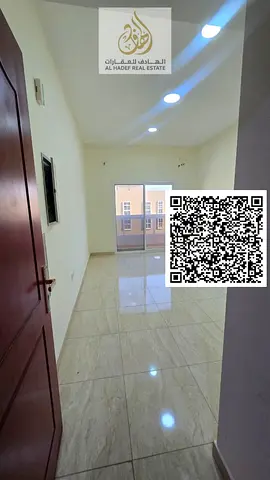 للإيجار السنوي بعجمان الروضة 2، غرفة وصالة مع 2 حمام وبلكونة، تكييف مركزي، تاني ساكن، تشطيب ممتاز ومساحات كبيرة، على شارع الشيخ عمار مباشرة، قريب من ا