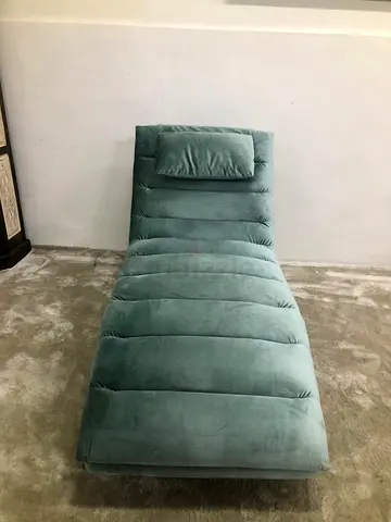 Felix velvet chaise sofa