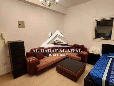 Studio apartment for monthly rent in Al Taawun area with free internet