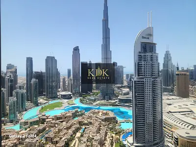 Smartly Designed 3 Bedrooms with Study Room | Burj Khalifa View