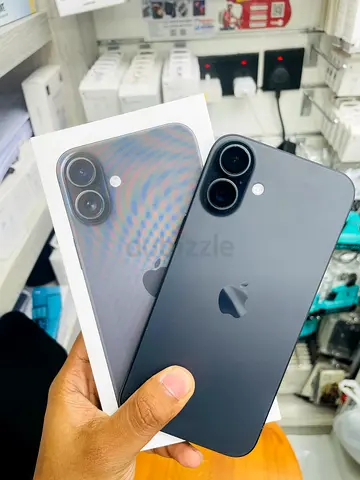 Iphone 16 plus 128gb black full box