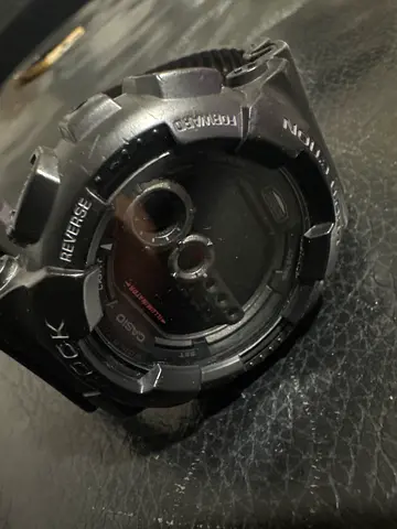 GD 100 Casio G-Shock style black digital watch (used) all functional is working well