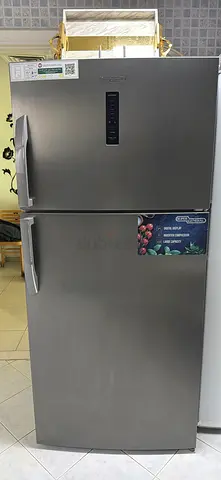 SuperGeneral 430litre double-door refrigerator with top freezer - excellent condition