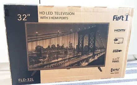 FIRST 32 Inch Full HD LED TV FLD-32L - NEW in BOX
