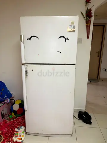 cute used fridge with freezer