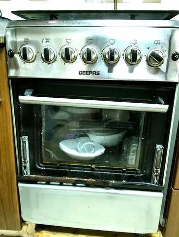 Geepas Freestanding Gas Oven and Stove - Used