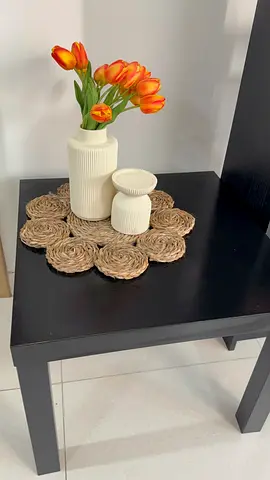 Black Side Table / Small Coffee Table - Good Condition