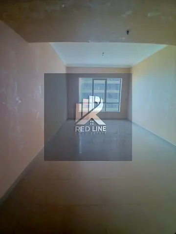 Two-bedroom apartment with a living room in Al Khan, featuring central air conditioning and central gas. Located near Maraya Art Centre, Al Khan Lagoo