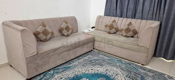 Modern 3-Piece Sofa Set with Cushions
