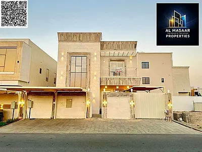 Villa for sale in Al-Haliyo – including registration and ownership fees, electricity, water, and ai