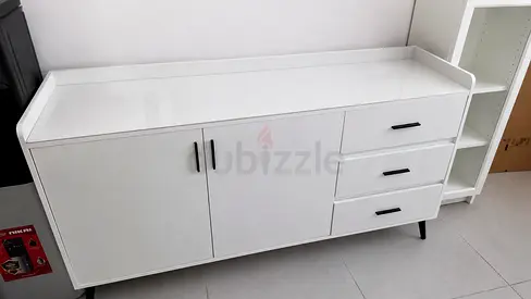 White Modern Sideboard Cabinet