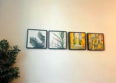 IKEA Set of Square Framed Wall Art Prints