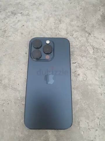 iPhone 15 pro blue titanium