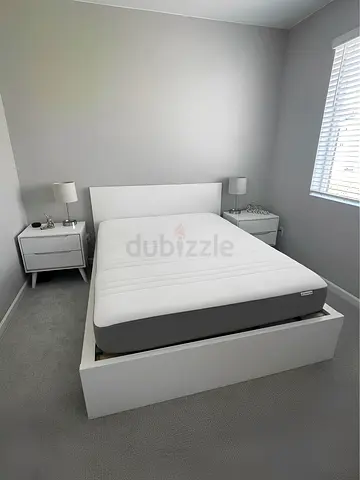 Ikea Bed and mattress / king size