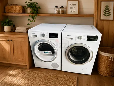 Siemens front-load washer and dryer pair - good condition