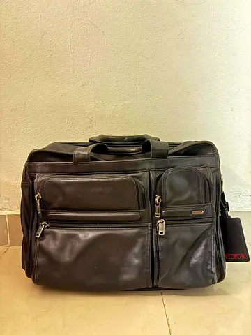 Tumi Leather Bag