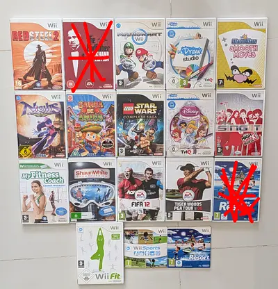 Nintendo Wii Games (Includes Wii Fit, Sports, LEGO Star Wars and more)