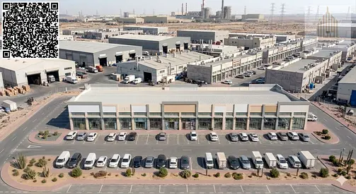Industrial property corner plot on 3 streets G+1 with 30 warehouses