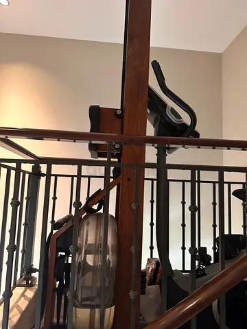 Water Rower Rowing Machine - Wooden Frame, Good Condition