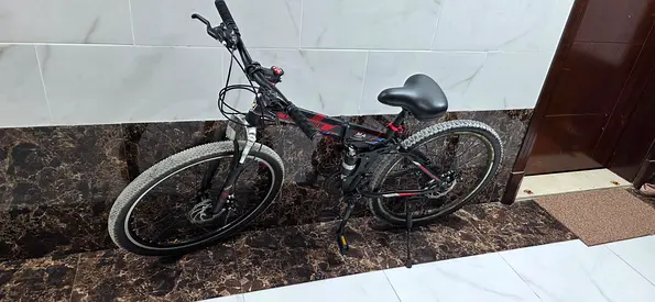 Used Mountain Bike with Dual Suspension - Good Condition