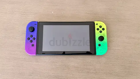 Nintendo Switch 1 Bundle + 5 Games + Extra Controllers + Cases