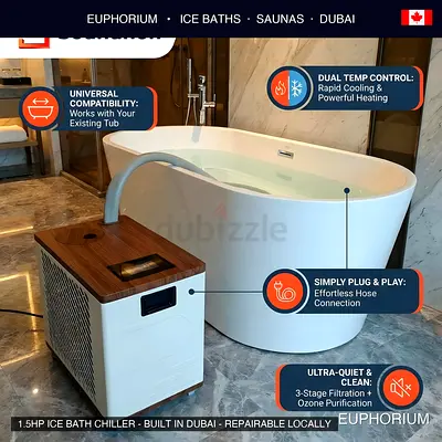 1.5HP Ice Bath Chiller Dubai — Advanced Home Series