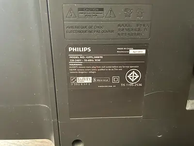 Philips 42 LED TV (Model 42PFL3008/98)