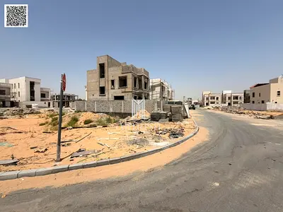 قطعة ارض كورنر للبيع بأرقي مناطق عجمان منطقة الزاهية