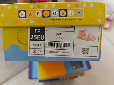 Pablosky Pink Kids Sandals Size 25 EU