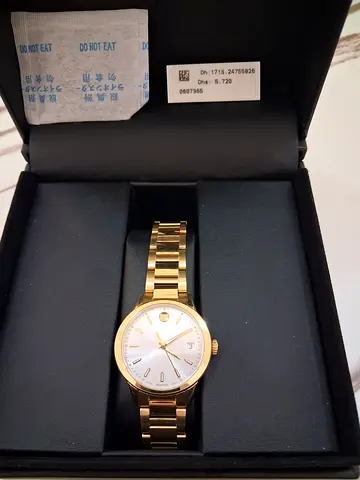 Movado watch box (original packaging)
