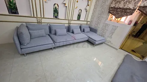 4 seater Ikea soderhim L shape sofa